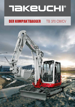 Koparki gąsienicowe Takeuchi TB 370 CM