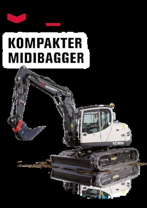 Koparki gąsienicowe Schaeff TC 125