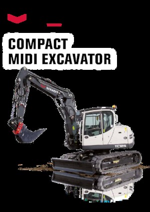 Koparki gąsienicowe Schaeff TC 125