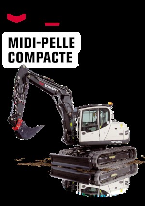 Koparki gąsienicowe Schaeff TC 125