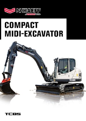 Koparki gąsienicowe Schaeff TC 85