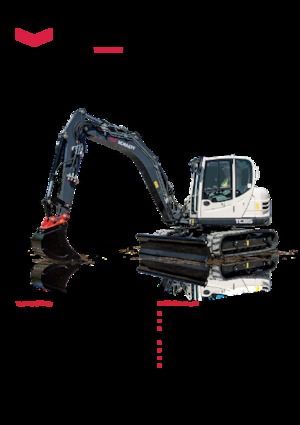 Koparki gąsienicowe Terex TC 85