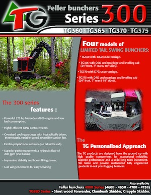 Koparki gąsienicowe Tanguay TG360