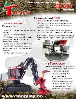 Koparki gąsienicowe Tanguay TG970