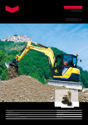 Koparki gąsienicowe Yanmar VIO 80-1 ACR
