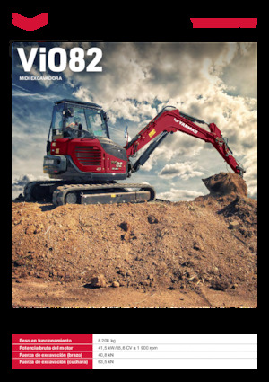 Koparki gąsienicowe Yanmar ViO82