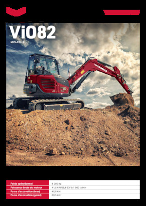 Koparki gąsienicowe Yanmar ViO82