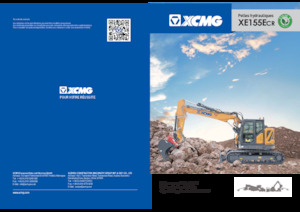 Koparki gąsienicowe XCMG XE155ECR Double Boom