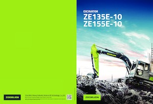 Koparki gąsienicowe Zoomlion ZE135E-10