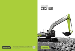 Koparki gąsienicowe Zoomlion ZE210E