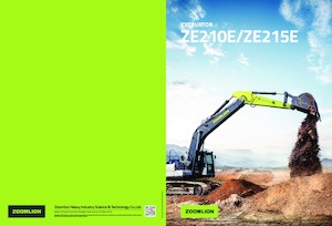 Koparki gąsienicowe Zoomlion ZE215E