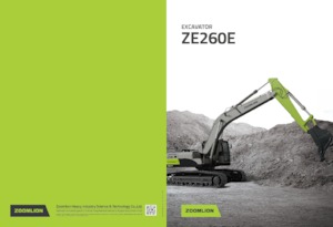 Koparki gąsienicowe Zoomlion ZE260E