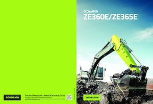 Koparki gąsienicowe Zoomlion ZE360ESP
