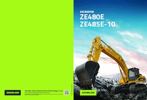 Koparki gąsienicowe Zoomlion ZE480E