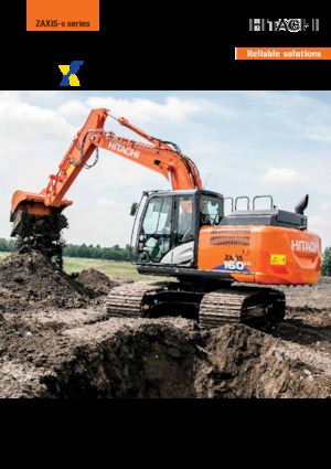 Koparki gąsienicowe Hitachi ZX160LC-6