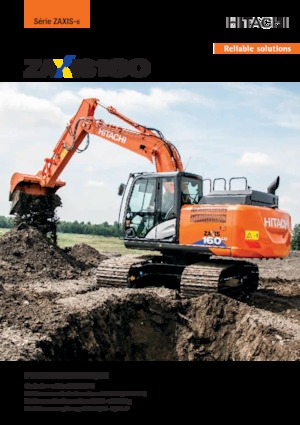 Koparki gąsienicowe Hitachi ZX160LC-6