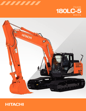 Koparki gąsienicowe Hitachi ZX 180 LC-5