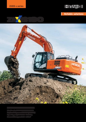 Koparki gąsienicowe Hitachi ZX190LC-6