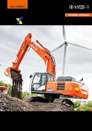 Koparki gąsienicowe Hitachi ZX300LC-6