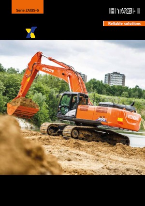 Koparki gąsienicowe Hitachi ZX350LC-6