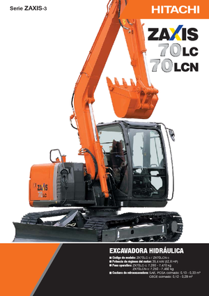 Koparki gąsienicowe Hitachi ZX 70 LC-3