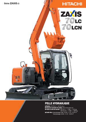 Koparki gąsienicowe Hitachi ZX 70 LC-3