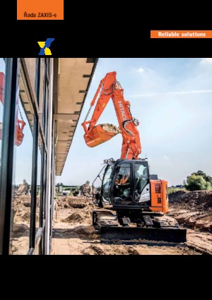 Koparki gąsienicowe Hitachi ZX135US-6