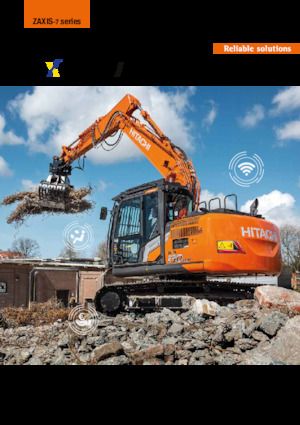 Koparki gąsienicowe Hitachi ZX135US-7