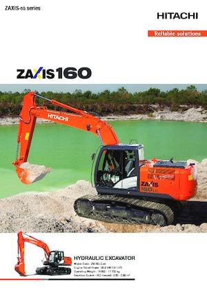 Koparki gąsienicowe Hitachi ZX160LC-5G