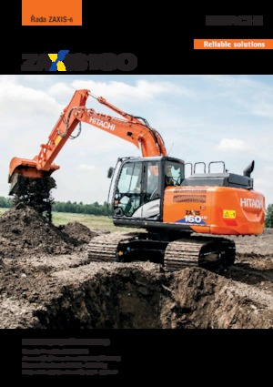 Koparki gąsienicowe Hitachi ZX160LC-6