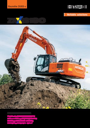 Koparki gąsienicowe Hitachi ZX190LCN-6