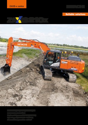 Koparki gąsienicowe Hitachi ZX210X-6