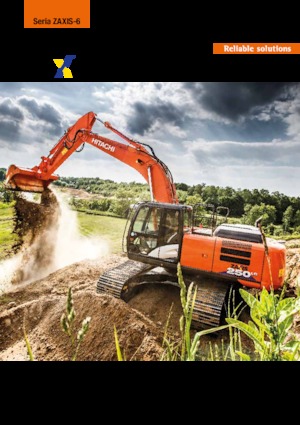 Koparki gąsienicowe Hitachi ZX250LCN-6