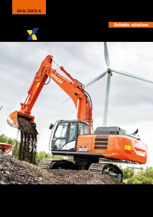 Koparki gąsienicowe Hitachi ZX300LC-6