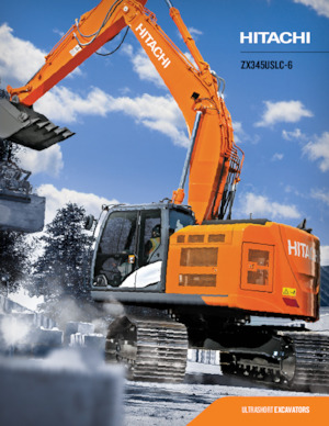 Koparki gąsienicowe Hitachi ZX345