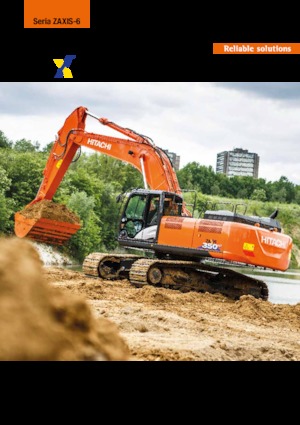 Koparki gąsienicowe Hitachi ZX350LC-6