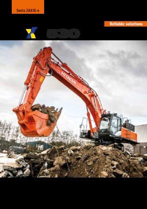 Koparki gąsienicowe Hitachi ZX530LCH-6