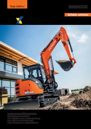 Koparki gąsienicowe Hitachi ZX65USB-5A