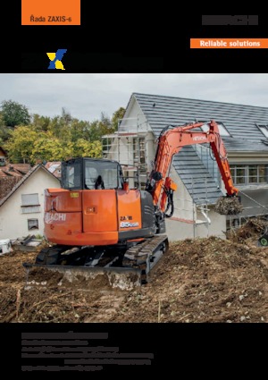 Koparki gąsienicowe Hitachi ZX85USB-5A