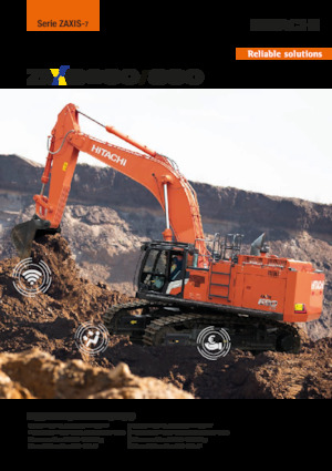 Koparki gąsienicowe Hitachi ZX890LCH-7