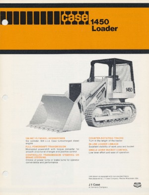 Ładowarki gąsienicowe Case 1450 