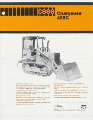 Ładowarki gąsienicowe Case 455C 