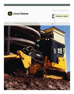 Ładowarki gąsienicowe John Deere Construction 605 C