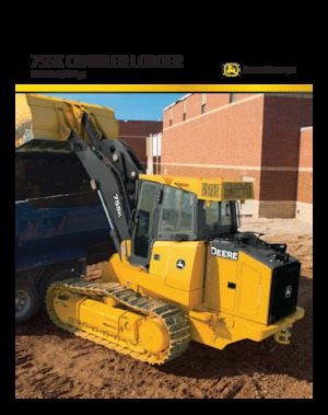 Ładowarki gąsienicowe John Deere Construction 755 K