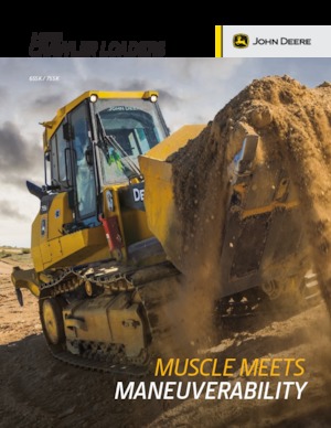 Ładowarki gąsienicowe John Deere Construction 755K