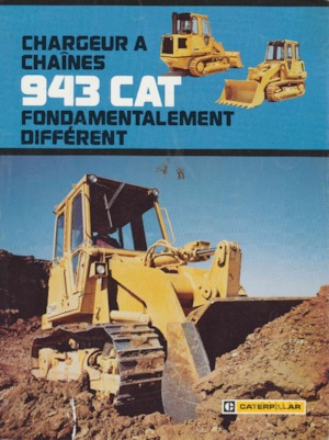 Ładowarki gąsienicowe Caterpillar 943