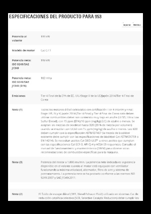 Ładowarki gąsienicowe Caterpillar 953