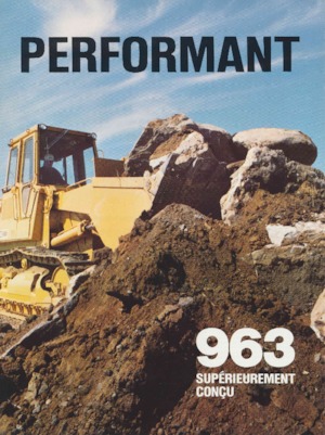 Ładowarki gąsienicowe Caterpillar 963