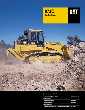 Ładowarki gąsienicowe Caterpillar 973 C