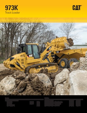 Ładowarki gąsienicowe Caterpillar 973K